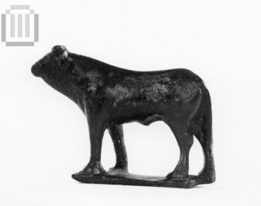 Inscribed figurine of a Bull