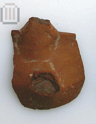 Fragment of a handmade middle Helladic kantharos.