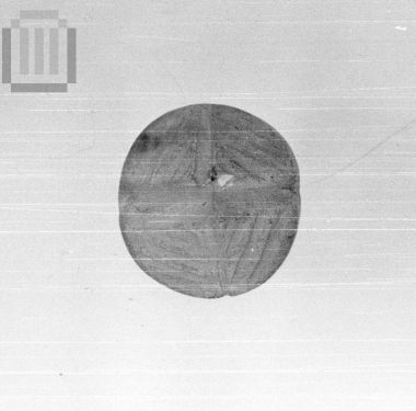 Ψήφος ορείας κρυστάλλου με  σφραγιστική επιφάνεια.