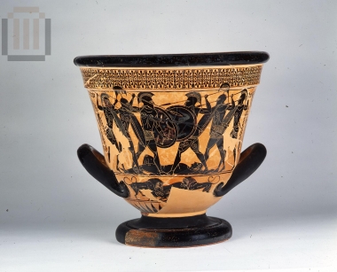 Attic black-figured Calyx-krater
