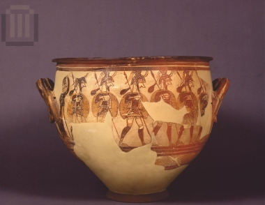 O Kρατήρας των Πολεμιστών.