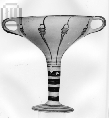 Κylix (FS258B)    with  banded stem.