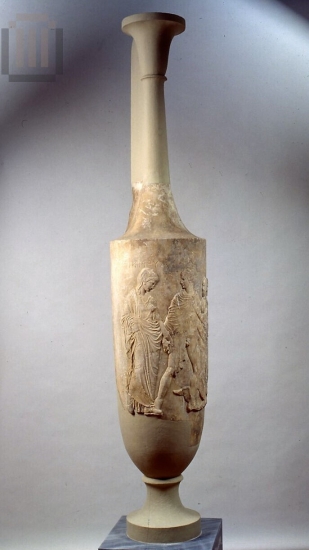 Funerary lekythos of Myrrini