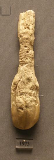 Ivory lyre accessory.