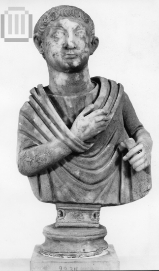 Portrait bust of an official or intellectual