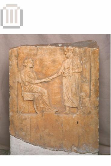 Funerary  stele.