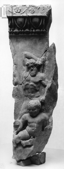 Fragment from a sarcophagus.