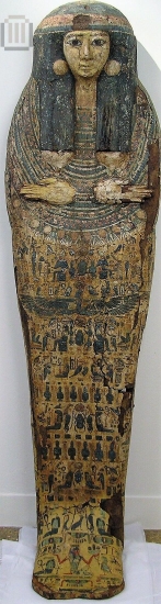 Humanoid female Sarcophagus