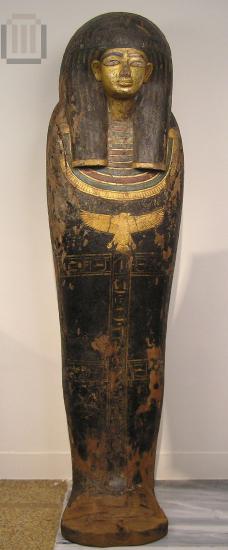 Anthropomorphic sarcophagus of Vaktamon.