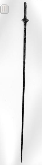 Bronze pin.