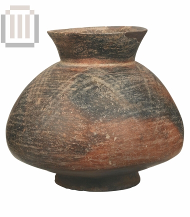 Πήλινο σφαιρικό αγγείο.