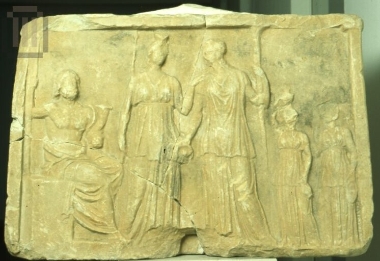 Votive relief with Pluto