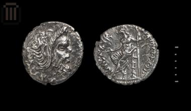 Denarius C. Vibius C.f. Cn. Pansa