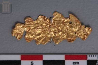 Χρυσό φυλλόσχημο έλασμα