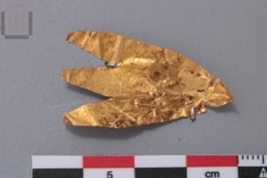 Χρυσό φυλλόσχημο έλασμα