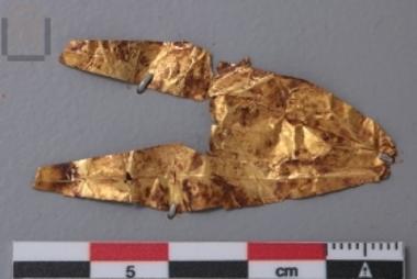 Χρυσό φυλλόσχημο έλασμα