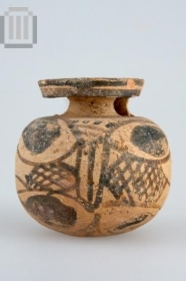 Corinthian globular aryballos