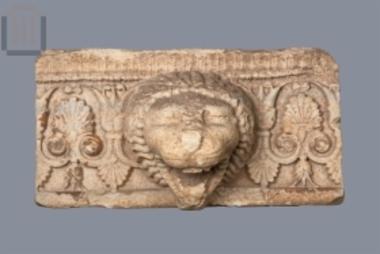 Part of the side sima of the Treasury of the Siphnians