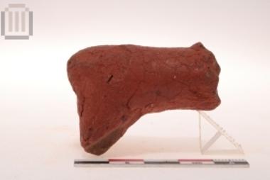 Τμήμα από ζωόμορφο ειδώλιο