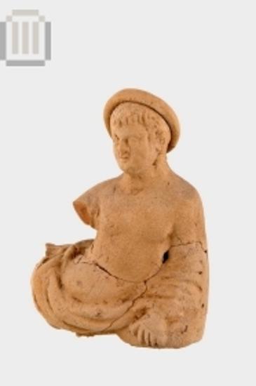 Ειδώλιο ανδρικής ημικεκλιμένης μορφής