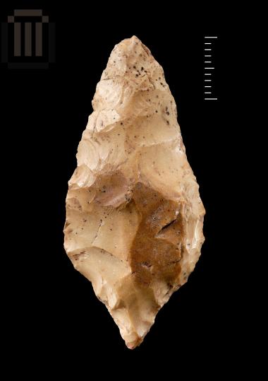 Αιχμή με μίσχο από πυριτόλιθο