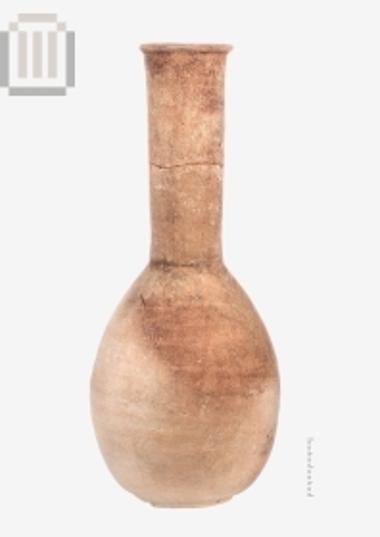 Πήλινο βολβόσχημο μυροδοχείο από τη Μαζαρακιά