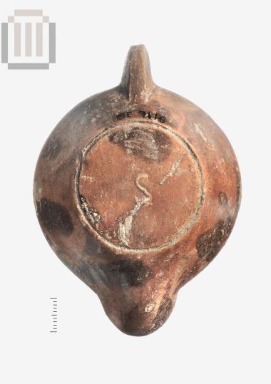 Clay lamp from Mazarakia