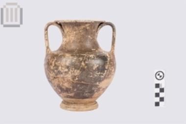 Small clay amphora from Gardiki