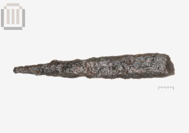 Iron butt-spike of a spear from Dymokastro