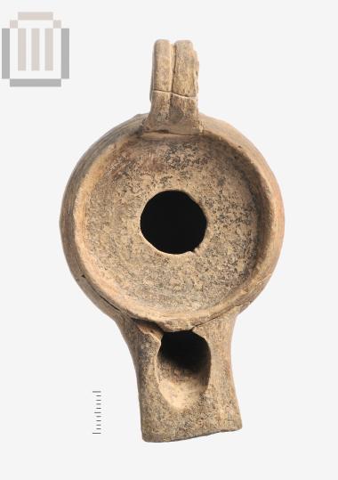 Clay lamp from Mazarakia