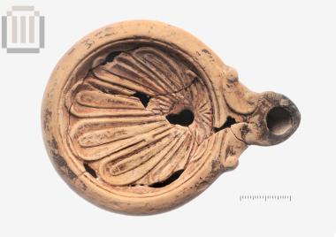 Clay lamp from Mazarakia