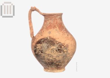 Clay miniature oinochoe from Mazarakia