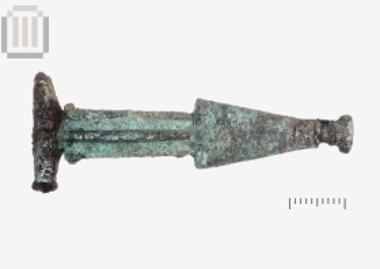 Χάλκινη τοξωτή φίβουλα από τη Μαζαρακιά