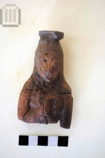 Part of plastic vase (lekythos)
