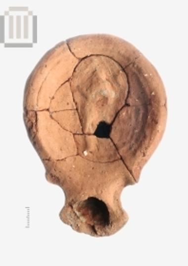 Clay lamp from Mazarakia