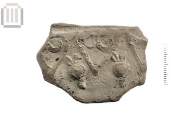 Potsherd with relief decoration from Dymokastro