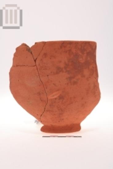 Part of clay skyphos