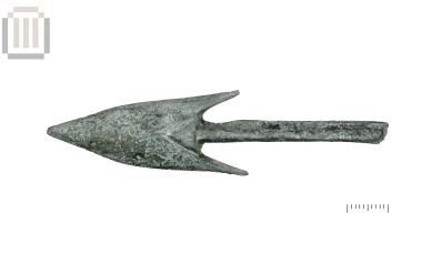 Bronze arrowhead from Dymokastro