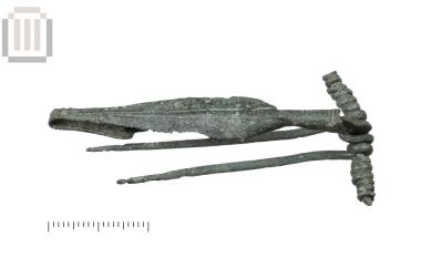 Χάλκινη πόρπη ιλλυρικού τύπου από το Δυμόκαστρο