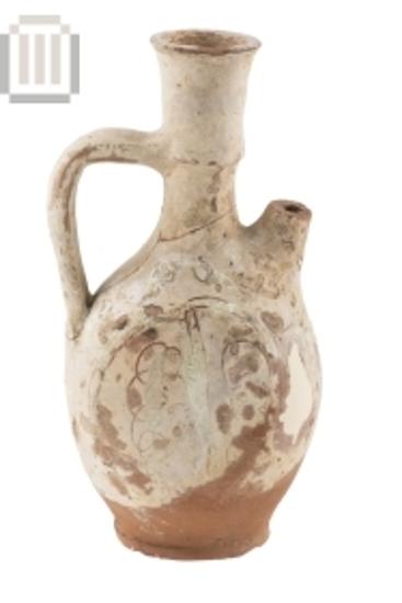 One-handled nippled jug