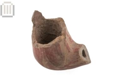 Fragment of a clay pipe (smoker equipment)