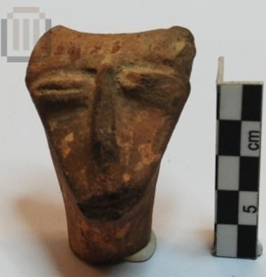 Head of a figurine