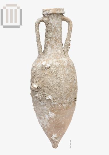 Dressel 1C amphora with pointed foot/base