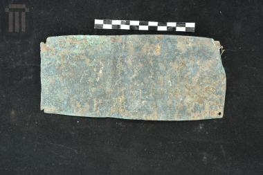 Bronze inscribed tablet