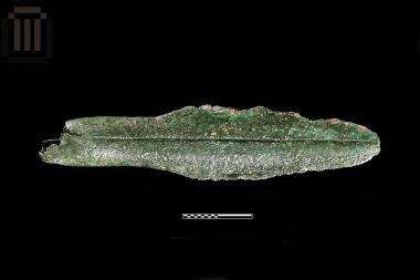 Χάλκινη αιχμή δόρατος από το Δυμόκαστρο