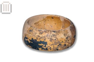 Part of black-glazed napf