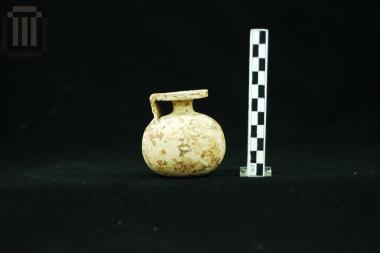Intact globular aryballos