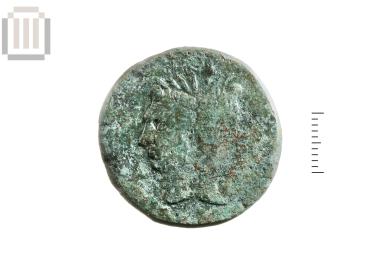 Χάλκινο νόμισμα ρωμαϊκής Δημοκρατίας από το Δυμόκαστρο