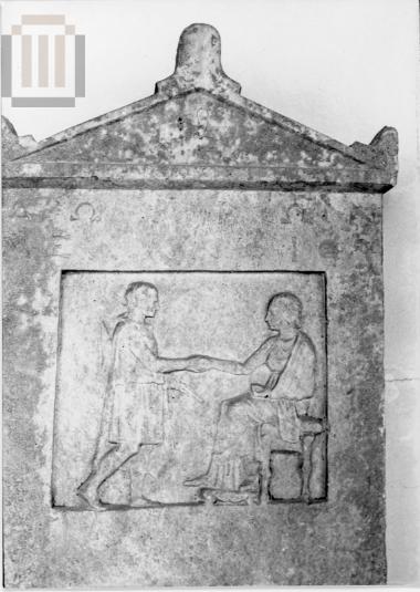 Relief stele