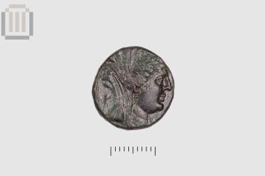 Χάλκινο νόμισμα του Κοινού των Ηπειρωτών από το Δυμόκαστρο